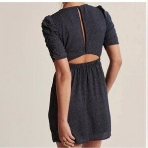 Abercrombie & Fitch | Navy Polka Dot Mini Dress